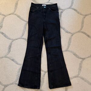 Zara Women's Black Boot Cut Jeans